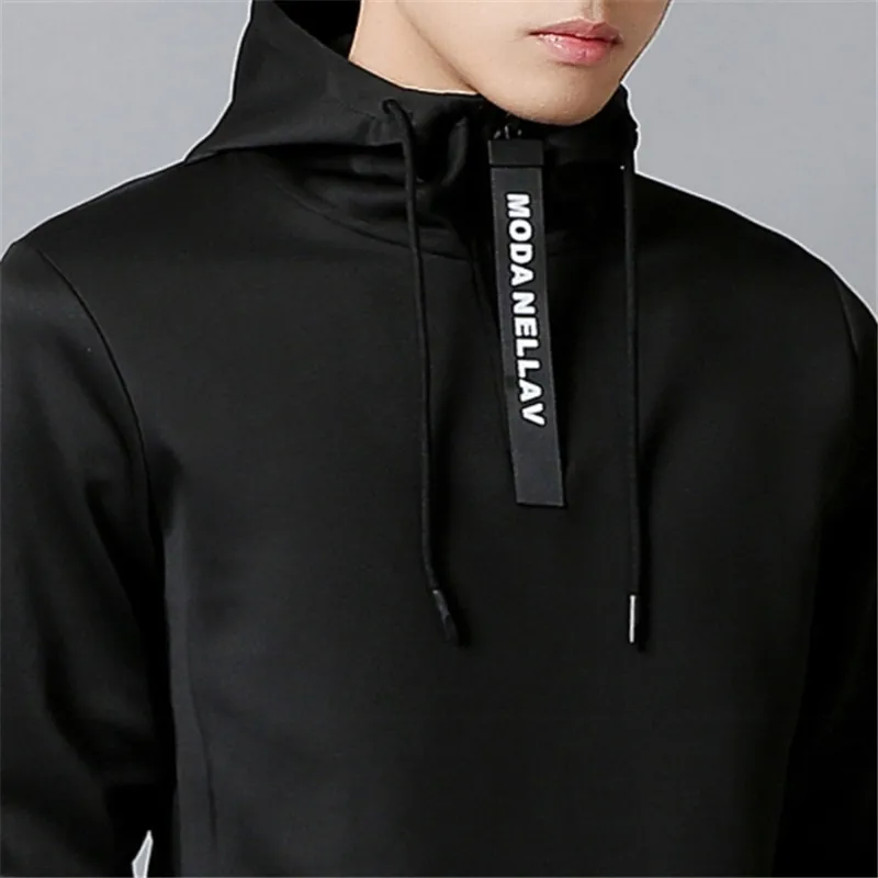 

Autumn Men's Tracksuits Two Piece Hoodies+Pants 2pcs Thin Men Clothing Set Sportswear New Hoodies Sweatshirts Sporting Sets
