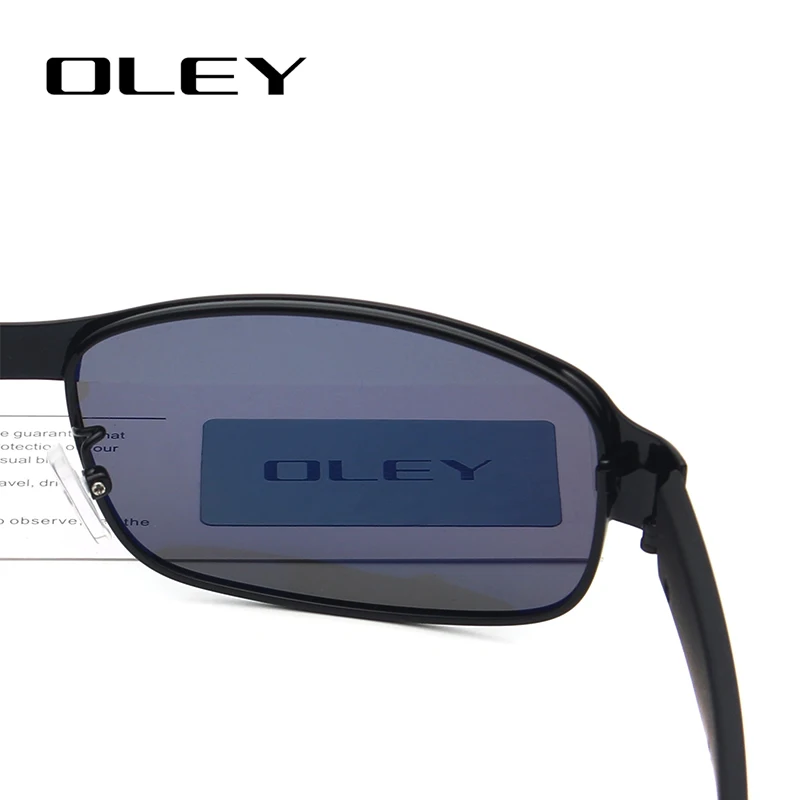 OLEY, брендовые, классические, поляризационные, Oculos, модные, для мужчин, wo, мужские солнцезащитные очки, защита от уф400 лучей, мужские, для вождения, Y1606