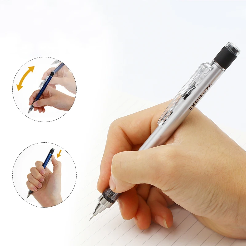 1 шт. шейкер Tombow Mono 0 5/0 3 мм Гравитационный карандаш с низким центром тяжести ручка