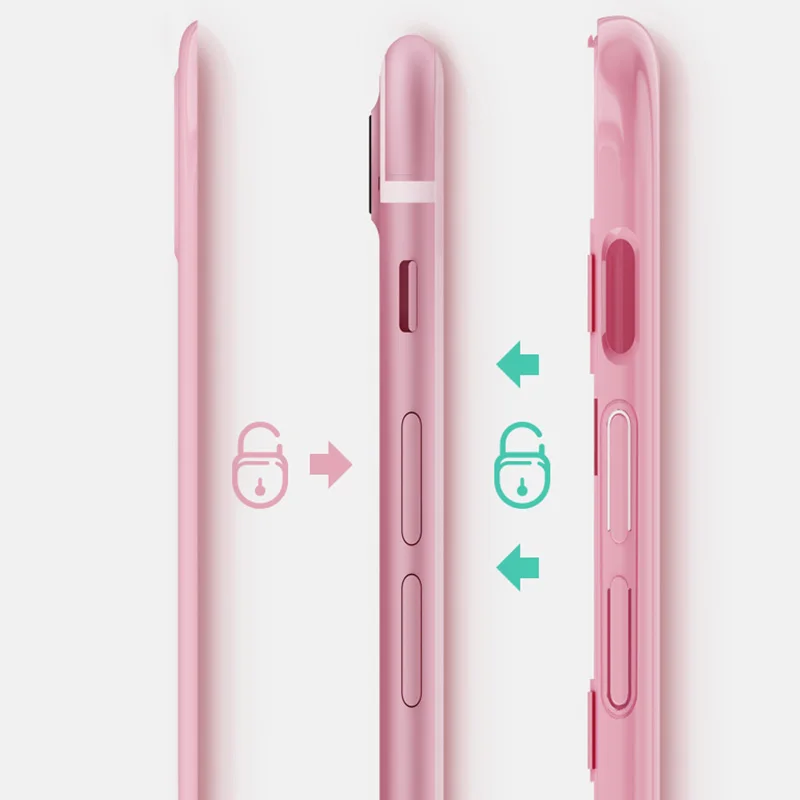 Твердый чехол Macaron Jelly color для iPhone X, xs, 8, 6, 6 S, 7 Plus, 360, Передняя Задняя панель, полная защита корпуса+ пленка из закаленного стекла