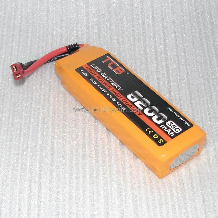 11 1 V 3S 5200mAh 35C LiPo батарея T plug RC модель Lipolymer power pack|lipo battery|battery rclipo battery rc |
