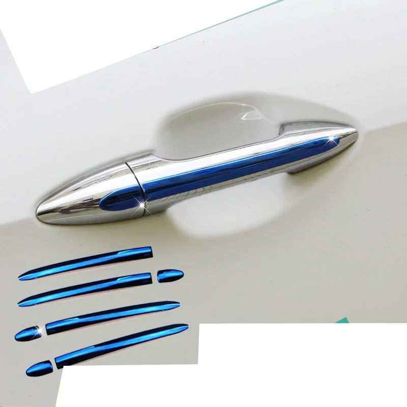 

lsrtw2017 stainless steel car door handle trims for kia rio 2011 2012 2013 2014 2015 2016 k2 pride