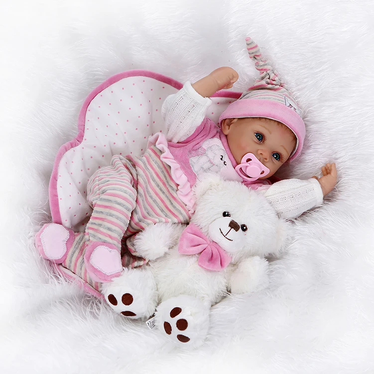 NPK baby reborn dolls 22&quot55cm realistic silicone girl boy for children gift educational toy babies alive doll | Игрушки и хобби