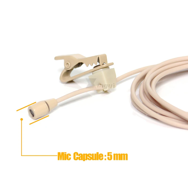 Зажим для галстука Петличный Микрофон XLR 4 Pin TA4F ошейник Для MIPRO беспроводной