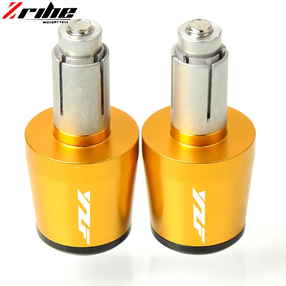 CNC 22 мм мотоциклетные ручки для руля рукоятка Крышка Заглушки для Yamaha YZF R1 YZF R6 YZFR6 YZF R125 YZFR15 R25 YZF R3