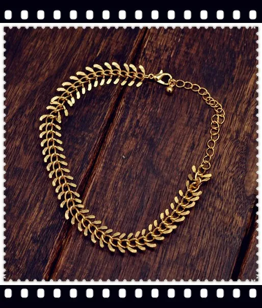 New Fashion foot jewelry chain link Anklets nice gift for women gril wholesale (mix order) AN09 | Украшения и аксессуары