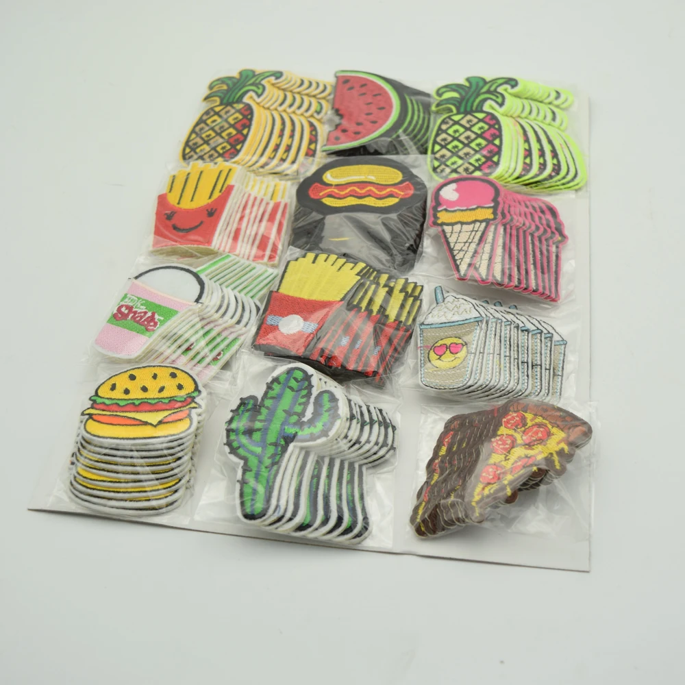 120 шт. вышивка разные цвета|mixed iron on patches|iron patchesiron |