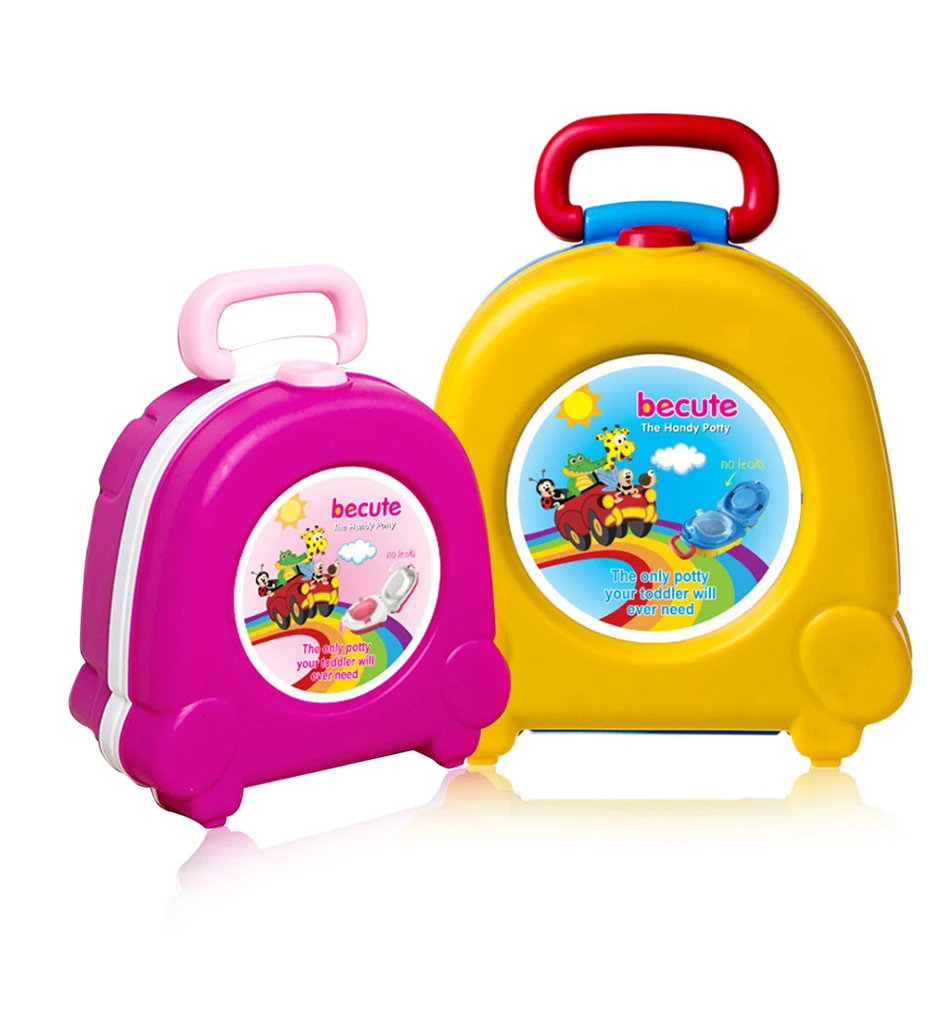 Baby Pot Cute Potty Toilet Seat Travel Baby Toilet Portable Car Squatty Kids Potty Training Seat Girls Boys Seats Children's Pot