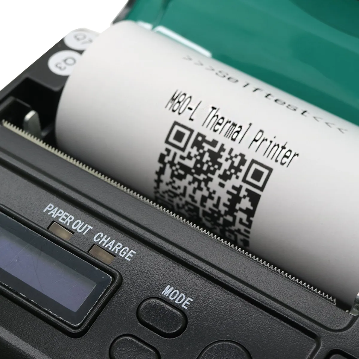 LED Экран Дисплей 80 мм mini bluetooth Термальность принтер портативный Bluetooth получения