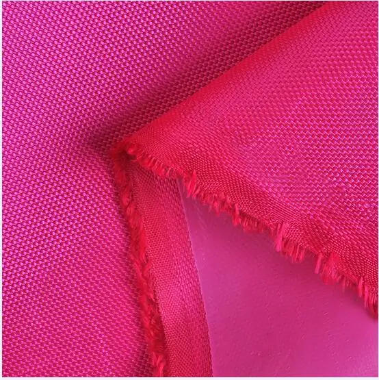 Rose Red Ткань Оксфорд 100x150 см 1680D Толстая Уличная палатка ткань непромокаемая Пылезащитная навес износостойкая водонепроницаемая ткань для сумки в коробке - Цвет: Rose Red