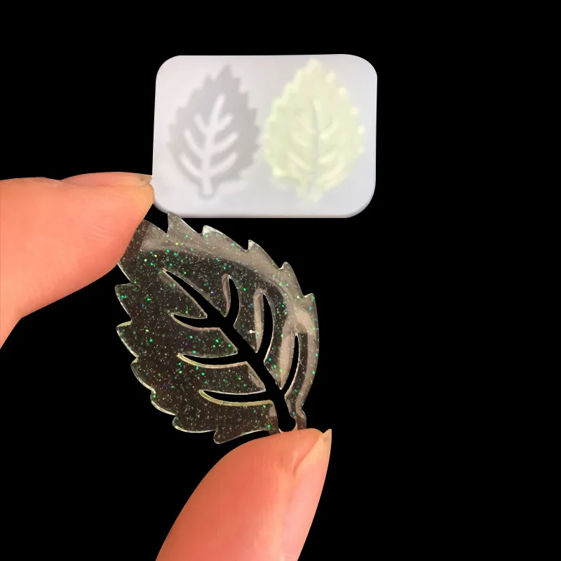 Полностью зеркальная Хрустальная КАПЛЕВИДНАЯ формочка для силиконовой Подвески