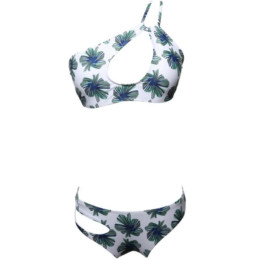 Бикини с принтом для родителей и детей одинаковый купальный костюм семьи детский