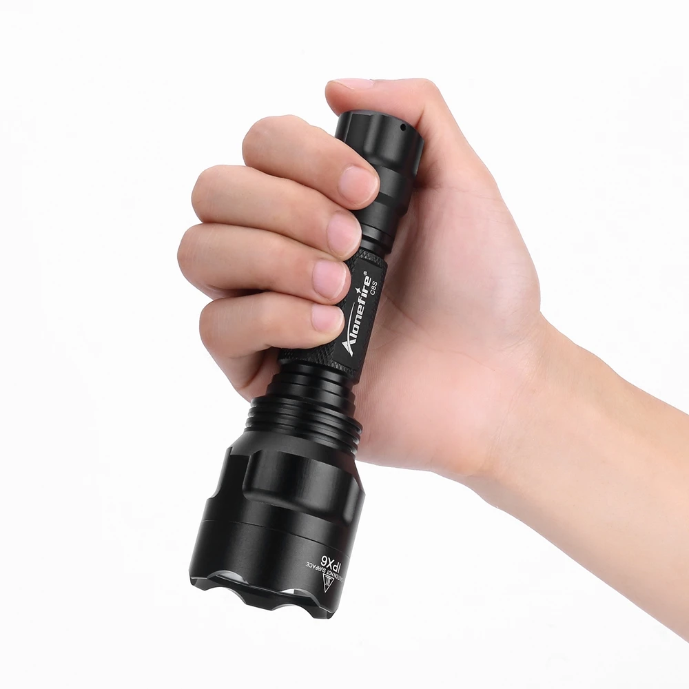 Фонарик AloneFire C8 светодиодный 5000lm CREE XML T6 L2 U3 тактический водонепроницаемый с