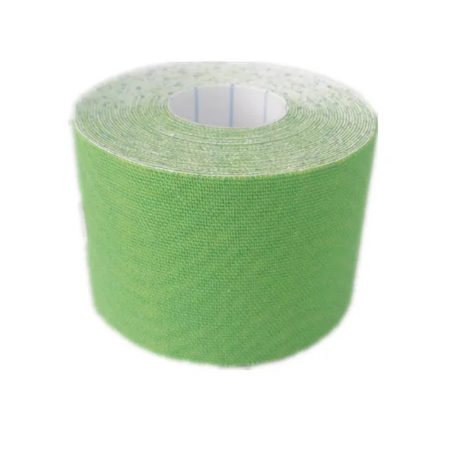 Light green 2 размера кинезиологическая лента Атлетическая лента Спортивная восстанавливающая лента обвязка для спортзала фитнес Теннис Бег колено Защитная муфта для мышц ножницы - Цвет: Light green