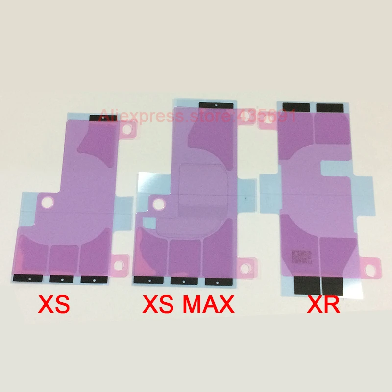 10 шт. для iPhone XS XR оригинальная наклейка на аккумулятор клейкая лента MAX