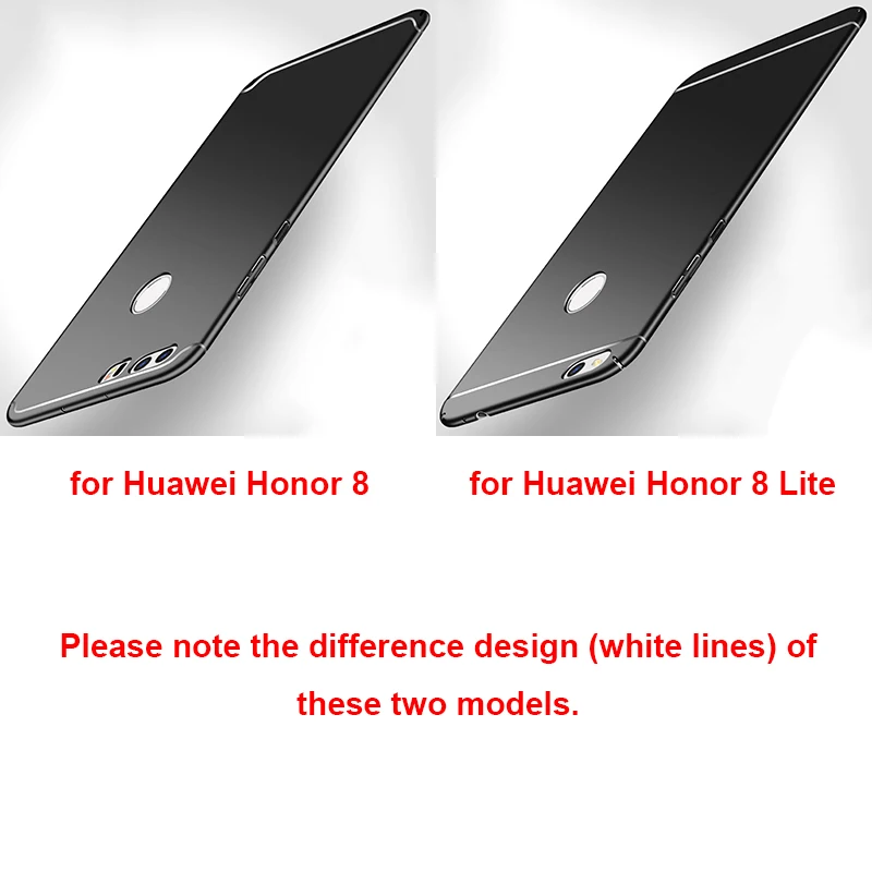 MAKAVO для huawei Honor 8 чехол из матового поликарбоната Жесткий Чехол уникальный корпус