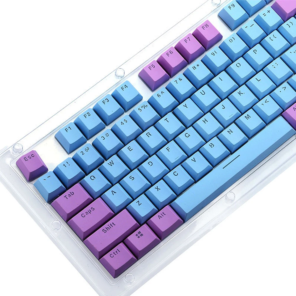 104 ключ английский Languag PBT игровой Keycap двойной цвет компьютер аксессуар