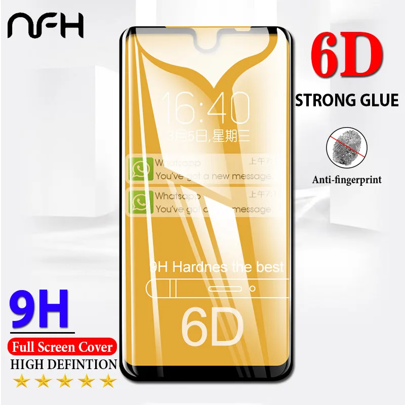 Закаленное стекло для Xiaomi Mi 9 8 SE A2 lite pocophone f1 на Redmi Note 7 5 6 Pro полное покрытие защита