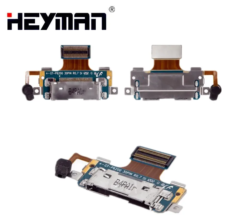 Гибкий кабель Heyman для Samsung P6200 P6201 Galaxy Tab Plus N (микрофон разъем зарядки с