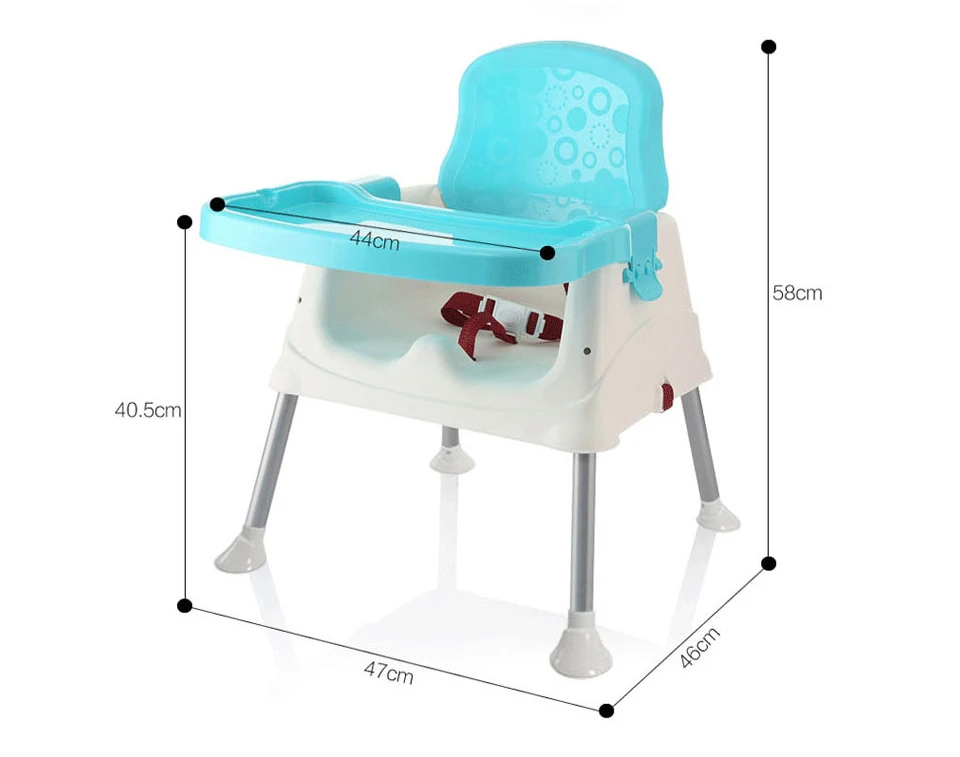 IMBABY Высокий детский стул для кормления детское кресло-бустер Детские регулируемые складные стулья детские стульчики для кормления детские сиденья для еды