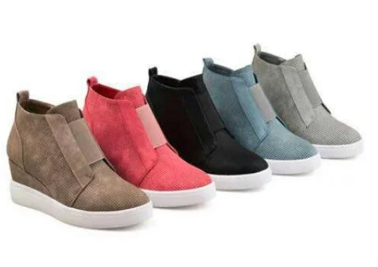 Женская обувь на молнии XEK увеличивающая рост высоком каблуке zapatos mujer ZLL366|Женские