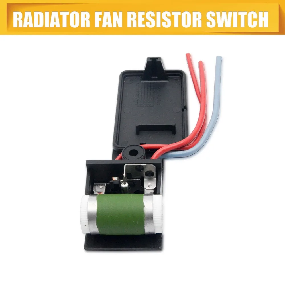 Resistor de interruptor de Motor de ventilador de radiador para Mini motores 1,6, R50-R53, modelos Mini One Cooper S, relé automotriz