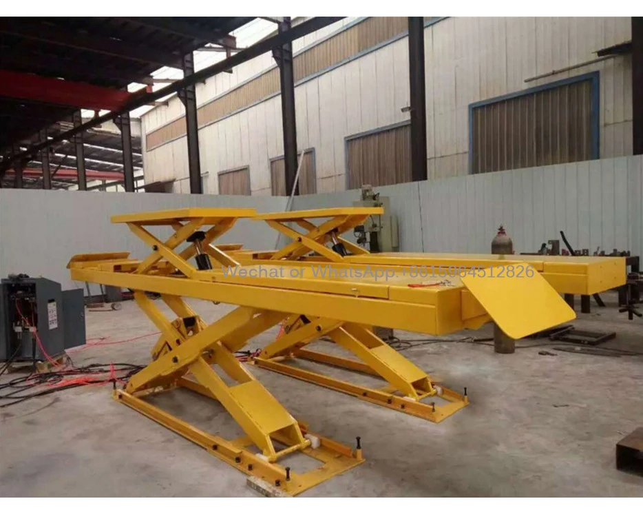 Большой тибетский автомобильный подъемник Ножничного типа ножничный мост 4T