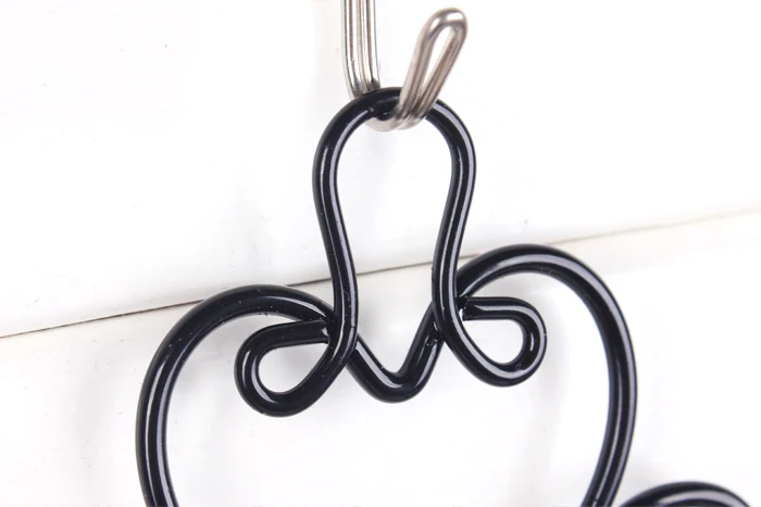 Гладить настенного типа 38-отверстие Рамка серьги ожерелье кронштейн Серьги