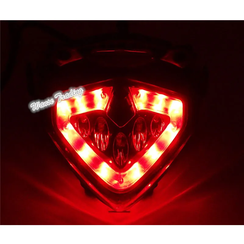 Waase для Honda CB500F CB500X CBR500R 2013 задний светильник тормозной поворотники Интегрированный Светодиодный светильник