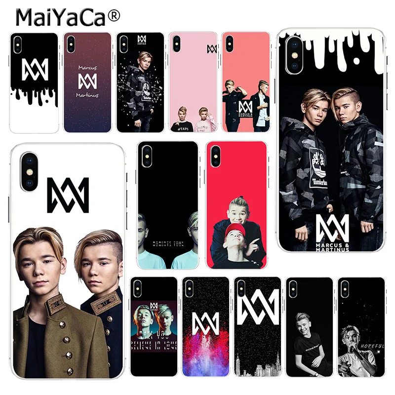 MaiYaCa чехол для телефона с изображением Маркуса и мартинуса iphone SE 2020 11 pro 8 7 66S Plus X 10