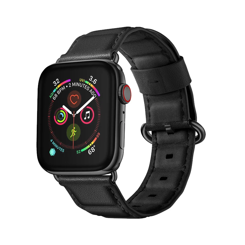 Ремешок из натуральной кожи для apple watch band 42 мм 38 44 40 браслет высокого качества iwatch