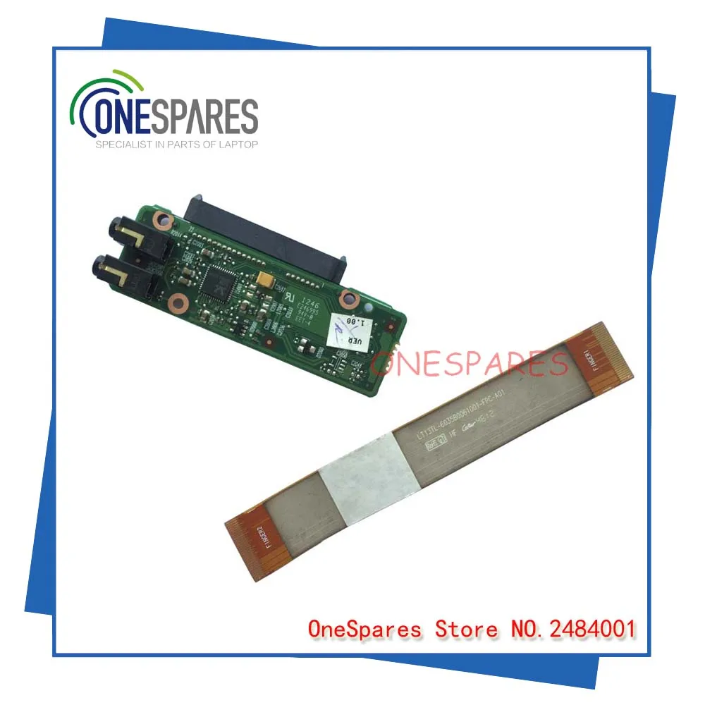 Laptop cable hdd for DELL Vostro V13 13 V130 0M5NXV M5NXV V13TL-6050A2301601-AUDIO-A02 HDD Audio Connector |