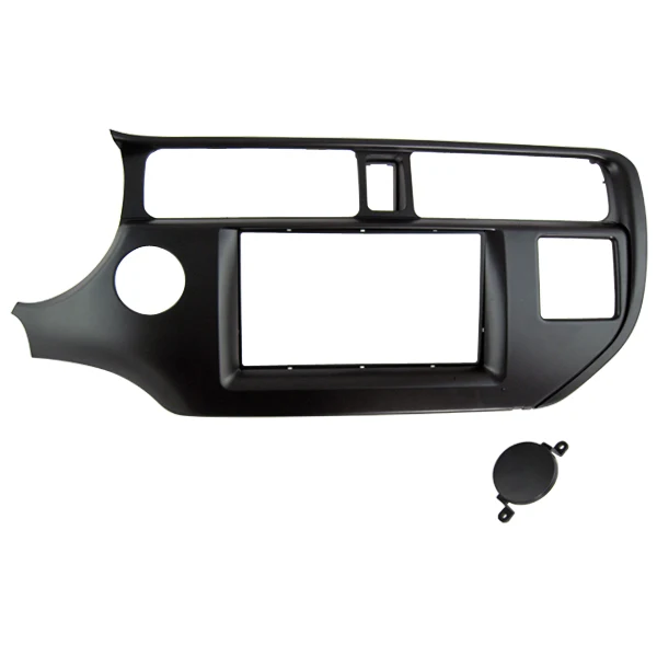 Автомобильная панель радио для KIA Rio(UB), K3, Pride 2011-(без SRS/левое колесо) Dash Kit Переходная панель адаптера