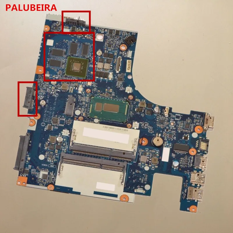 PALUBEIRA для Lenovo G40 70 Материнская плата ноутбука I5 процессор ACLUA/ACLUB NM A273 REV: 1 0 100%