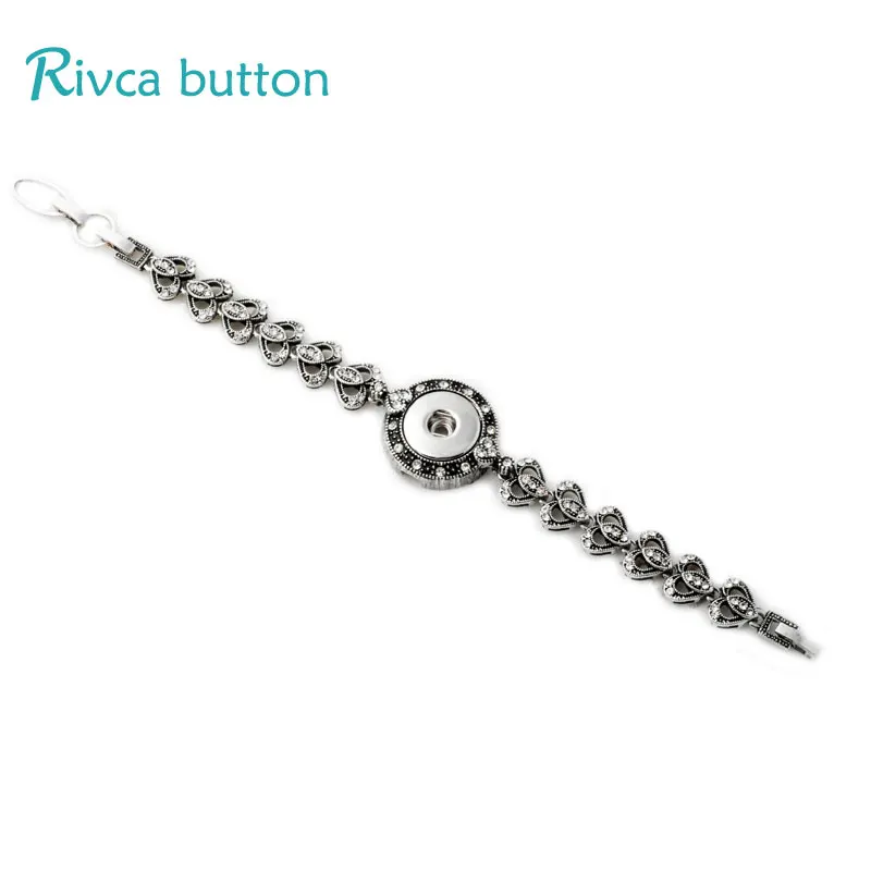 P00719 новый браслет на кнопке и браслеты новейший дизайн цепочка античный