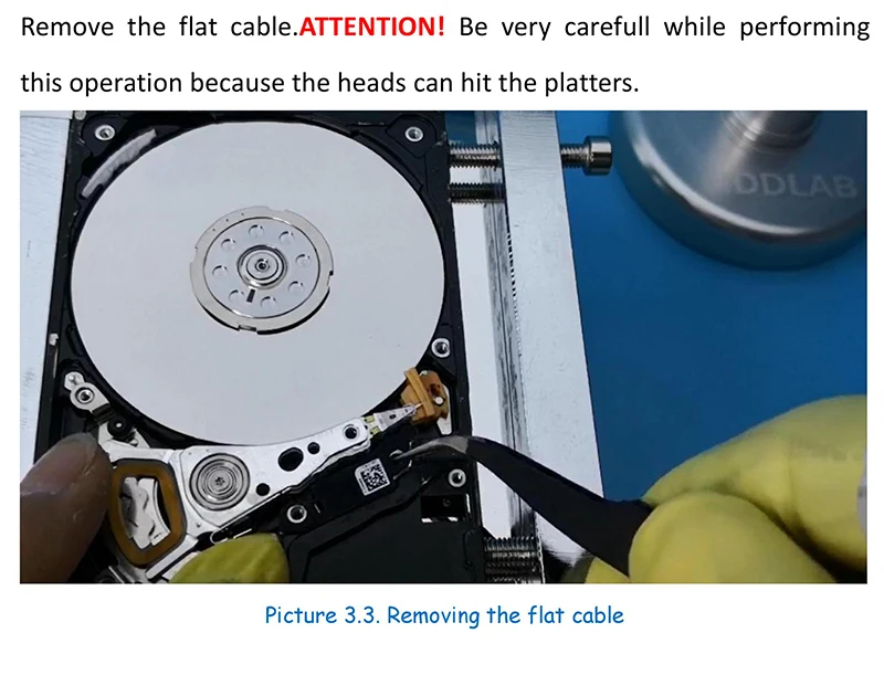 HDDS WD 2," тонкий набор жесткого драйвера магнитная головка сменные инструменты Жесткий диск Набор для восстановления данных для West Digital WD 2,5" тонкий
