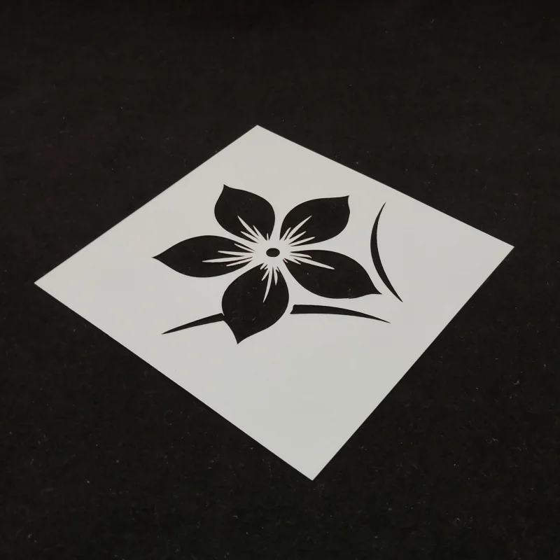 

13*13 Flower pvc Layering Stencils for Diy scrapbook coloring,painting stencil,home decor diy etc. Product image