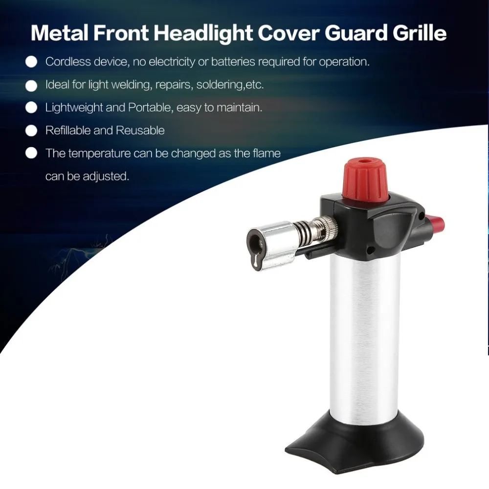 Mini Cordless Torch Gun Blowtorch Cooking Welding Gas Soldering Iron Blow Burner Heating Repairing DIY Tool | Инструменты
