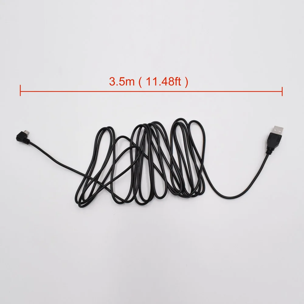 XCGaoon новый автомобильный зарядный левый 90 изогнутый мини USB кабель для