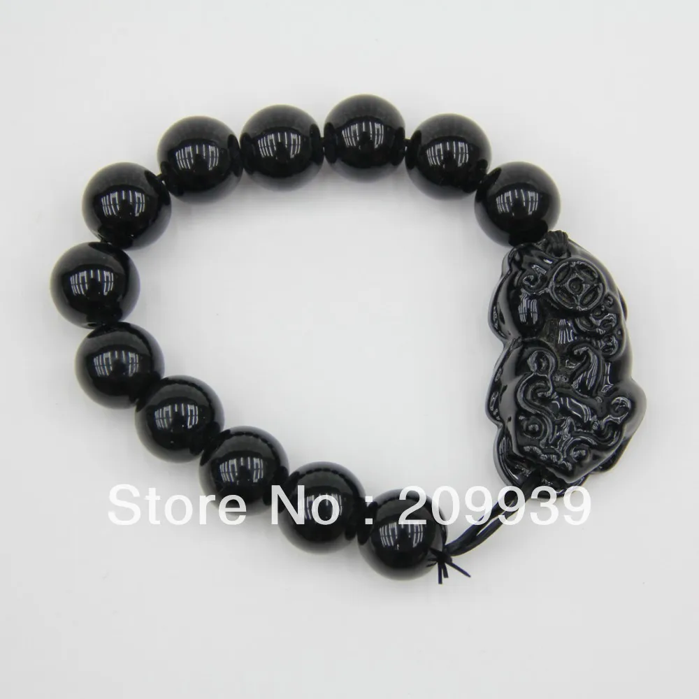 Бесплатная доставка 0036 модный Восточный браслет-цепочка черный элегантный