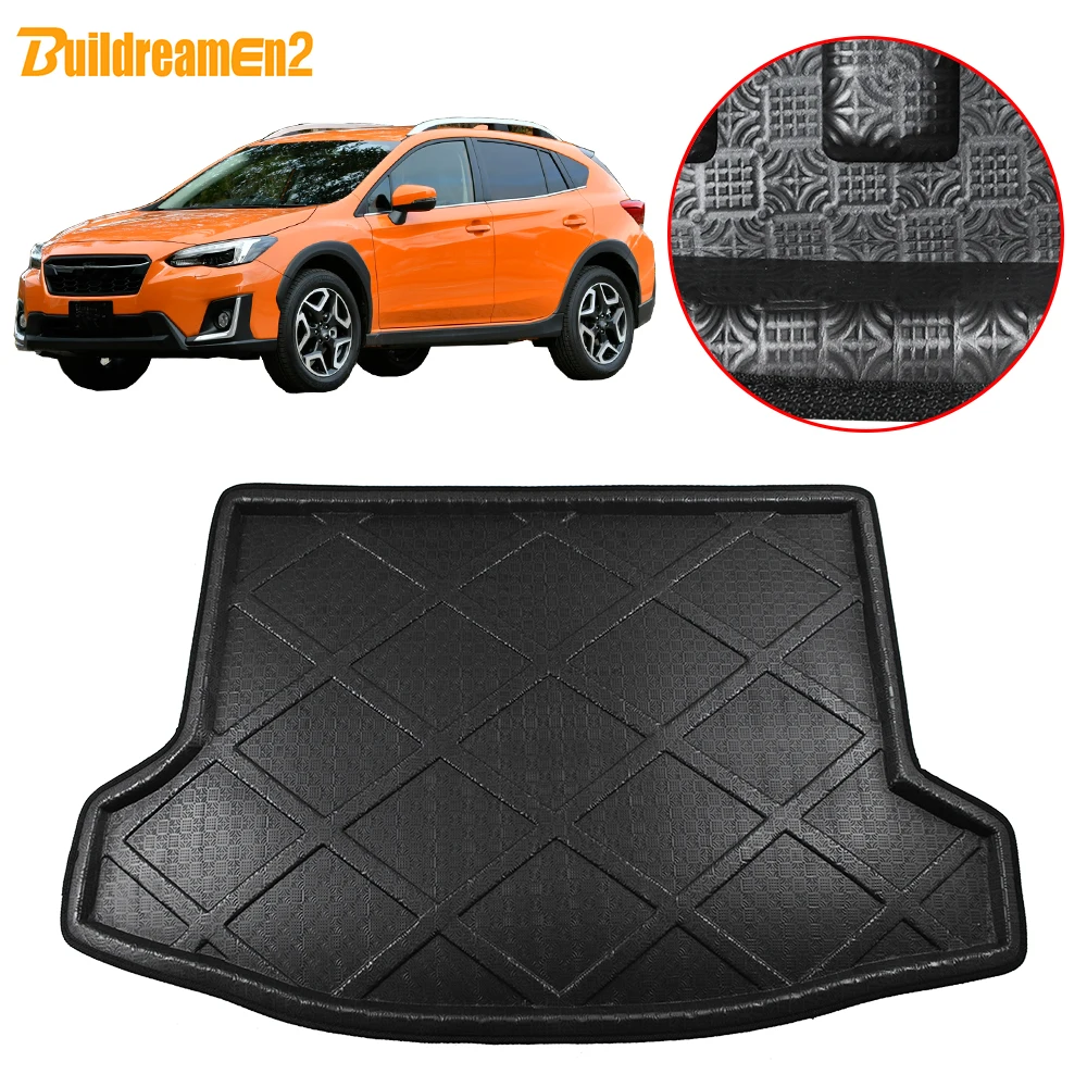 Buildreamen2 для Subaru XV / Crosstrek 2012-2017 коврик багажника автомобиля задний грузовой поднос