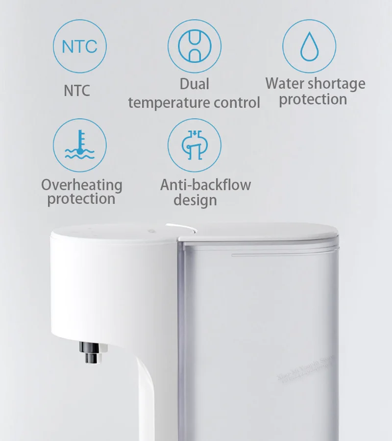 Xiaomi Mijia VIOMI 4L Смарт мгновенный диспенсер для горячей воды Портативный питьевой фонтан приложение управление настраиваемая температура