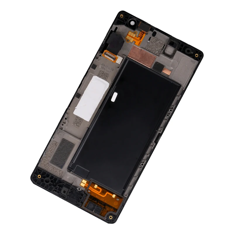 10 шт./лот для Nokia lumia 730 lcd nokia 735 сенсорный дисплей LCD + рамка Бесплатная доставка DHL|lot