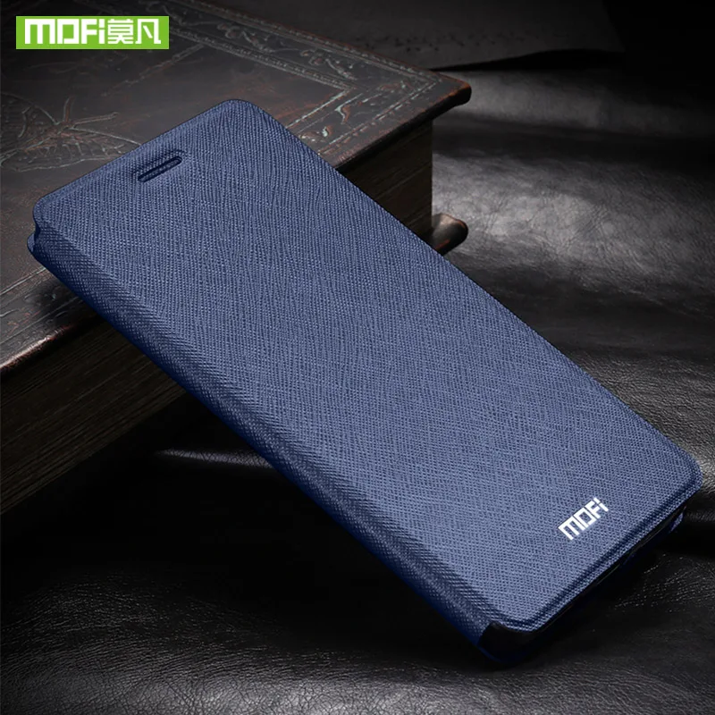 Для Xiaomi Mi 8 Lite чехол для Xiaomi Mi 8 Lite чехол силиконовый 360 Роскошный кожаный флип Mofi для Xiaomi Mi 8 Lite чехол