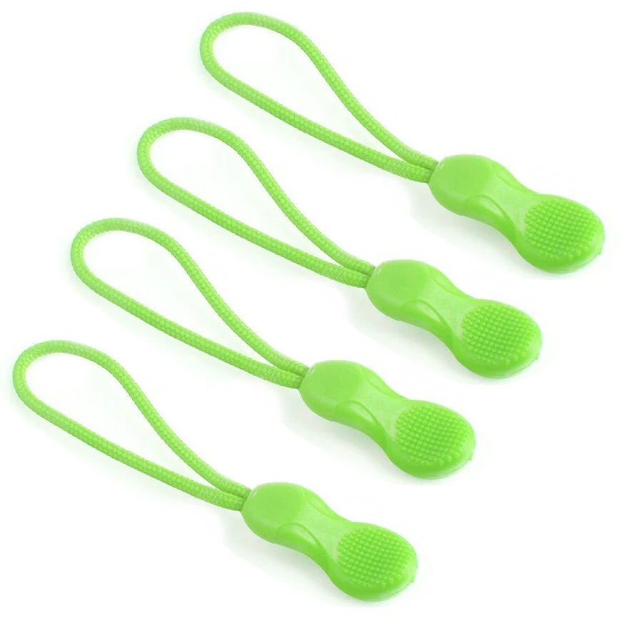 Plastic Zipper Sliders Pulls Rope Ends Lock Zip Clip Buckle For Clothing Backpack Sportwear Garment Accessory | Дом и сад