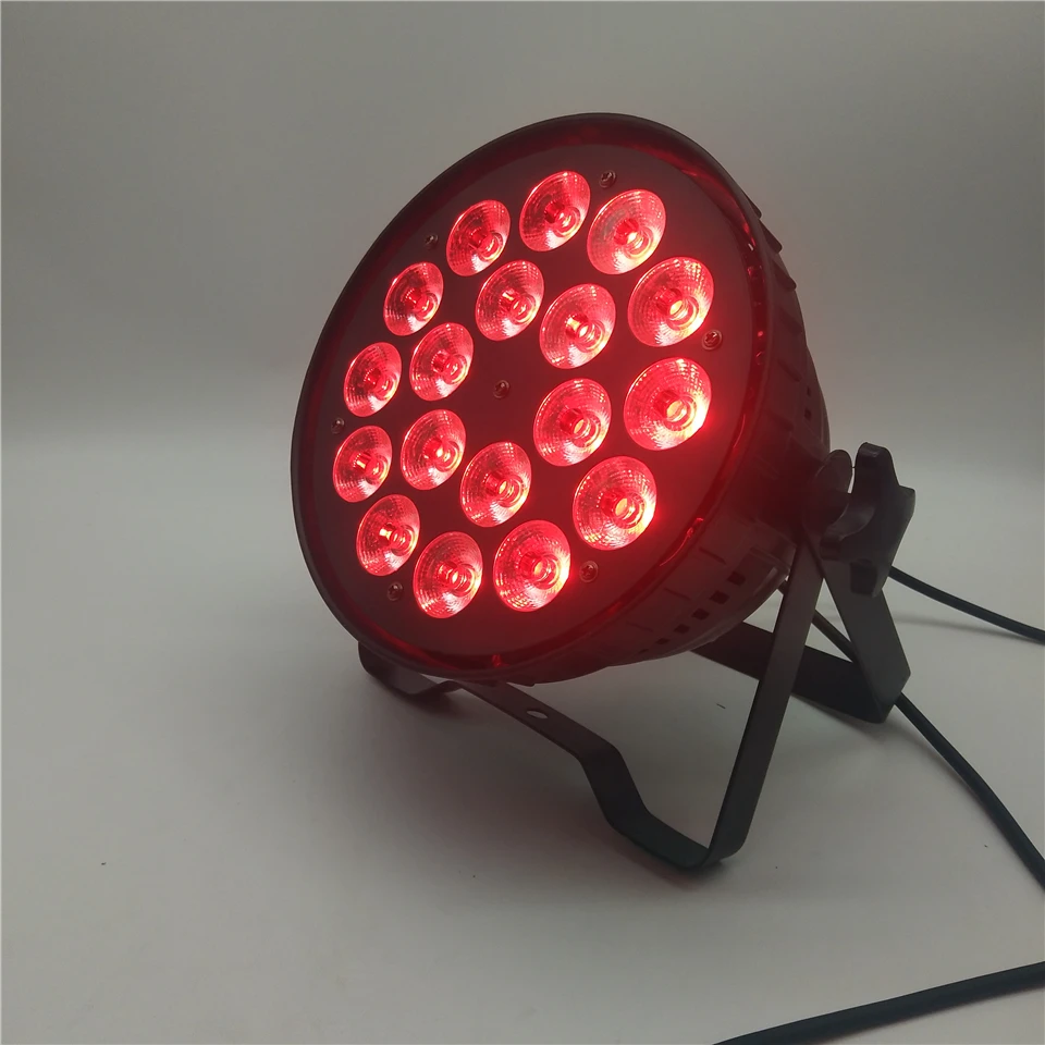 2 sets / 18x12w RGBW 4 in 1 LED Par Light DMX512 Stage Color Panel KTV Ballroom Bar Private Party Applicable | Лампы и освещение
