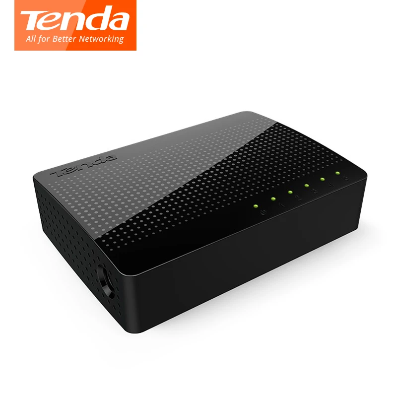 Tenda SG105 сети переключатели 5 Порты и разъёмы гигабитный настольный коммутатор 10/100/1000 Мбит/с RJ45 Порты и разъёмы Soho Коммутатор 16 Гбит/с коммутации ёмкость