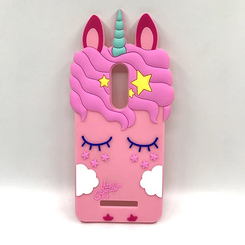 unicorn pink Для Xiaomi Redmi Note 4 Чехол Note 4 X чехол 3D единорог Кот Кролик Мягкий силиконовый чехол для Xiaomi Redmi Note 4X Note 4 чехлы для телефонов - Цвет: unicorn pink