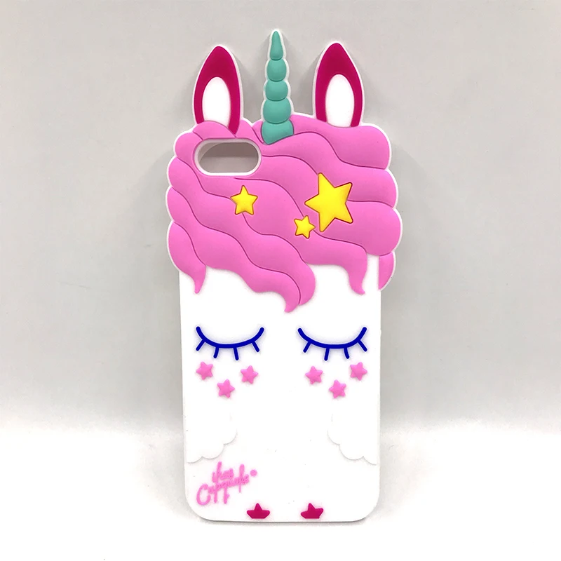 

For Huawei Honor 7A Case 5.45" inch 3D Cute Unicorn Soft Silicone Case Honor 7A 7 A DUA-L22 Russian Phone Cover Horse Back Coque