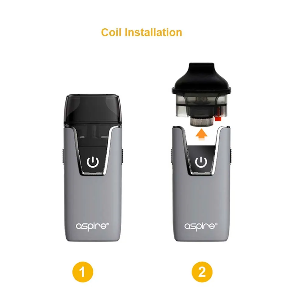 В наличии! Aspire Nautilus AIO комплект 1000 мАч батарея 4 6 мл ёмкость pod vape применение 1.8ohm NS